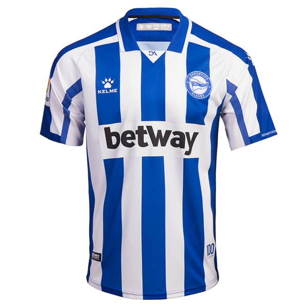 Tailandia Camiseta Alavés 1ª Kit 2020 2021 Azul